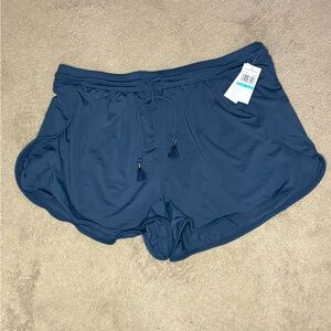 Jantzen Deep Navy Athletic Drawstring Shorts